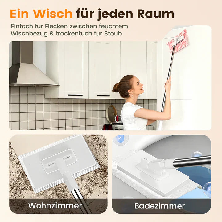 ReachClean Klutholder Mopp Utvidbar Hygienisk | Skanto