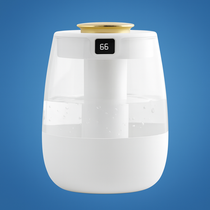 Stille Nattlysmodus – 1300 ml Tank – Tørr Luftlindring for Soverom & Barnerom Skanto