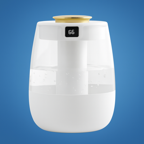 Stille Nattlysmodus – 1300 ml Tank – Tørr Luftlindring for Soverom & Barnerom Skanto