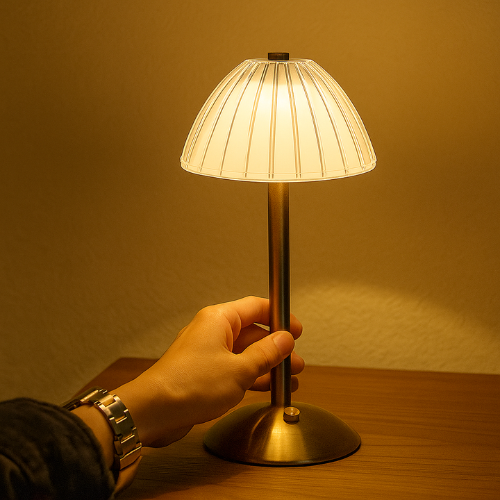 LumiCryst – Trådlampe LED Krystall med Berøringskontroll Skanto