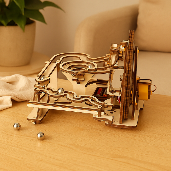 TrackMaster 3D Ball Track Puzzle – DIY mekanisk byggesett for tenåringer og voksne Skanto