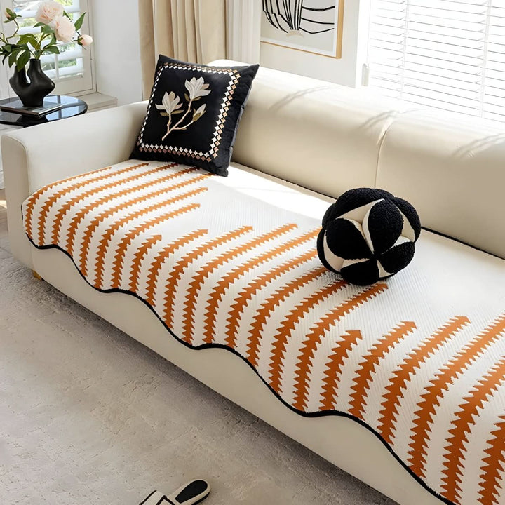Skanto | Moderne Chenille Sofa Deksel med Stilig Beskyttelse