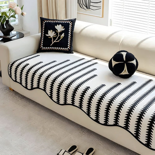 Skanto | Moderne Chenille Sofa Deksel med Stilig Beskyttelse