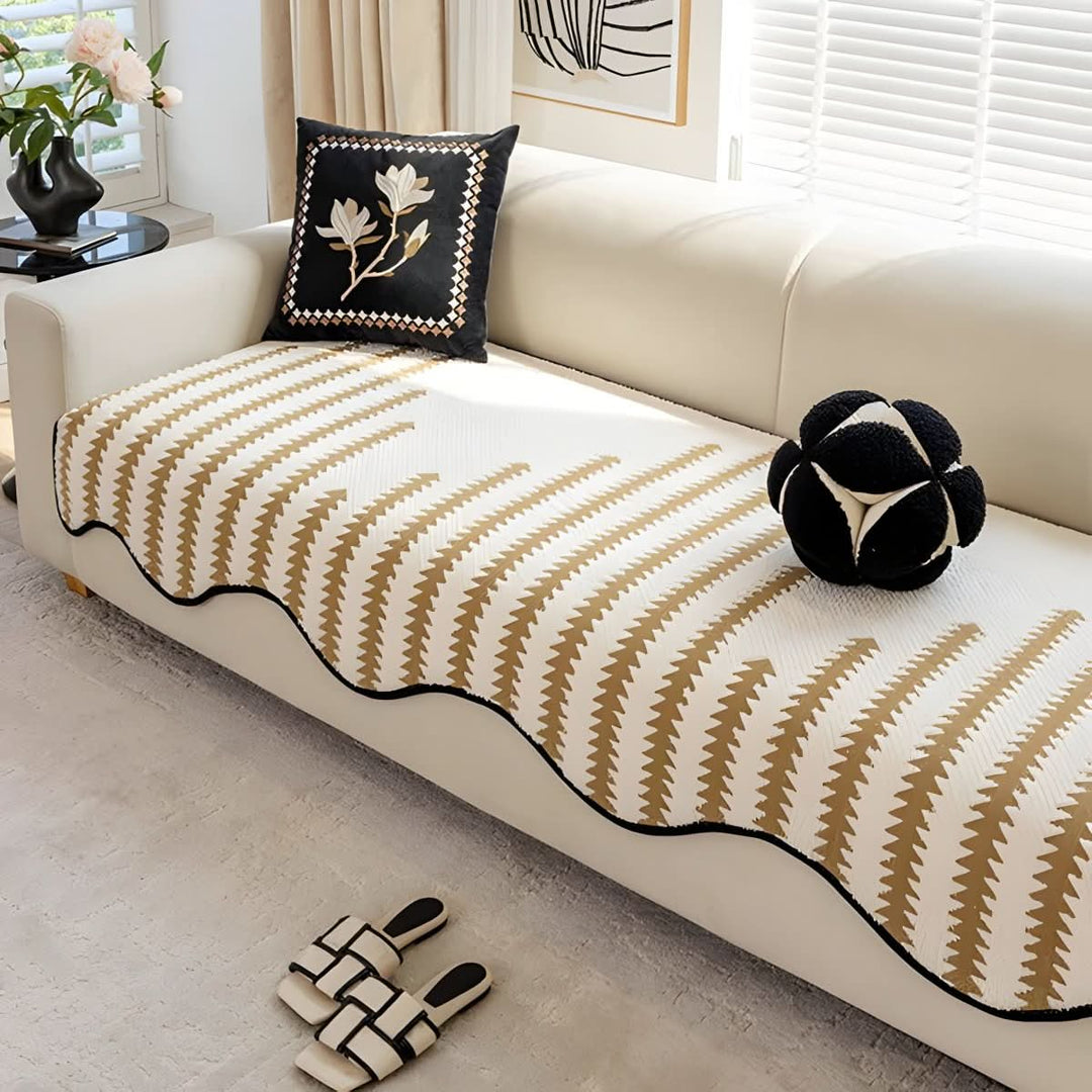 Skanto | Moderne Chenille Sofa Deksel med Stilig Beskyttelse