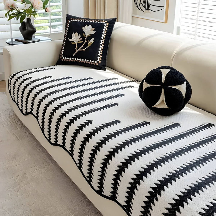 Skanto | Moderne Chenille Sofa Deksel med Stilig Beskyttelse