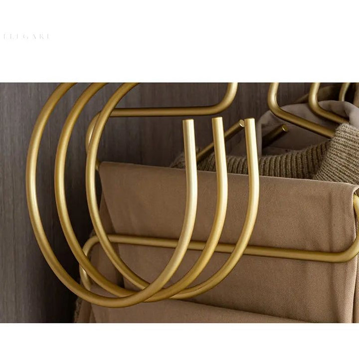 Skanto | HangStruct – S-formede metallkleshengere (sett med 5) for plassbesparelse