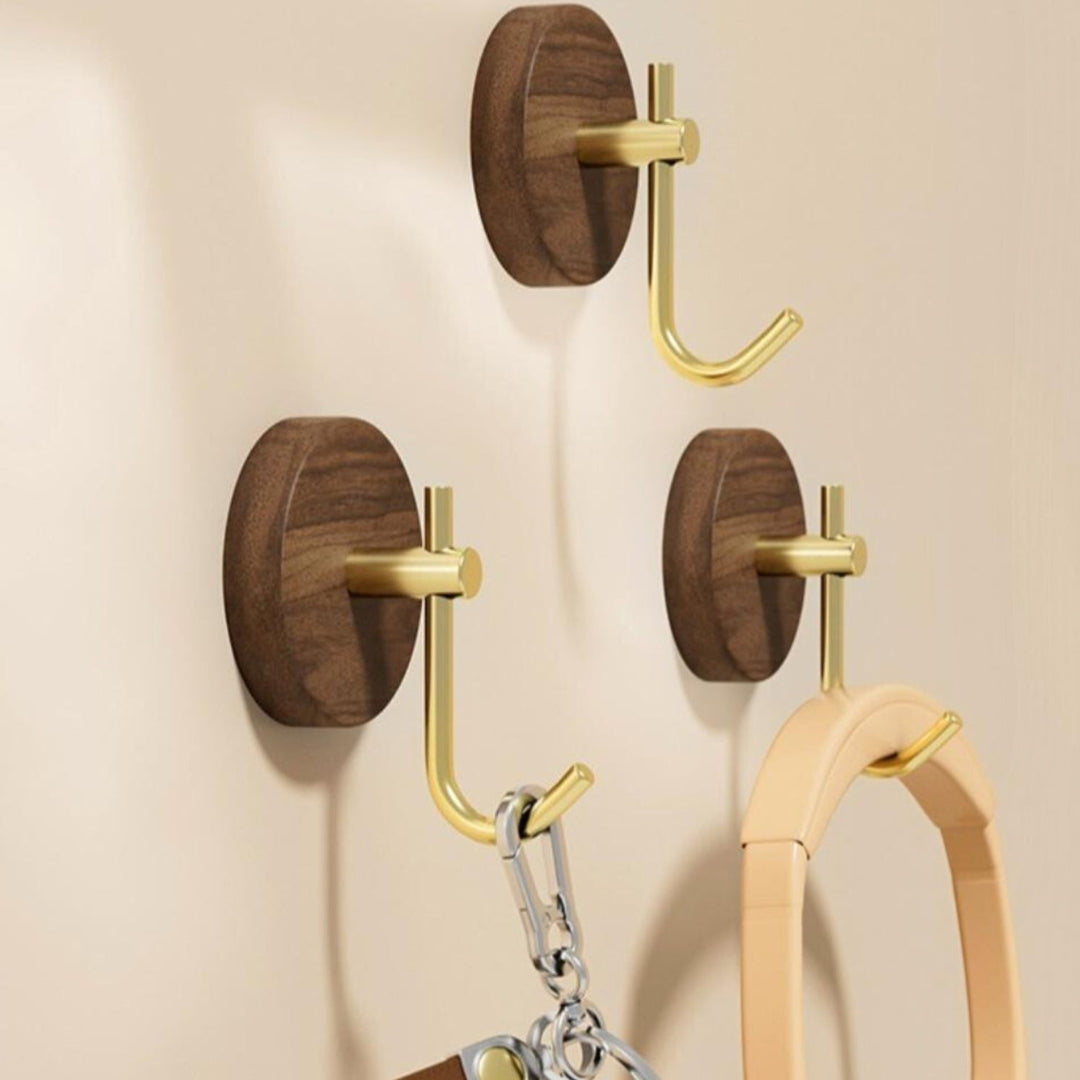 Skanto | Chic Rund Selvklebende Treveggkrok Del