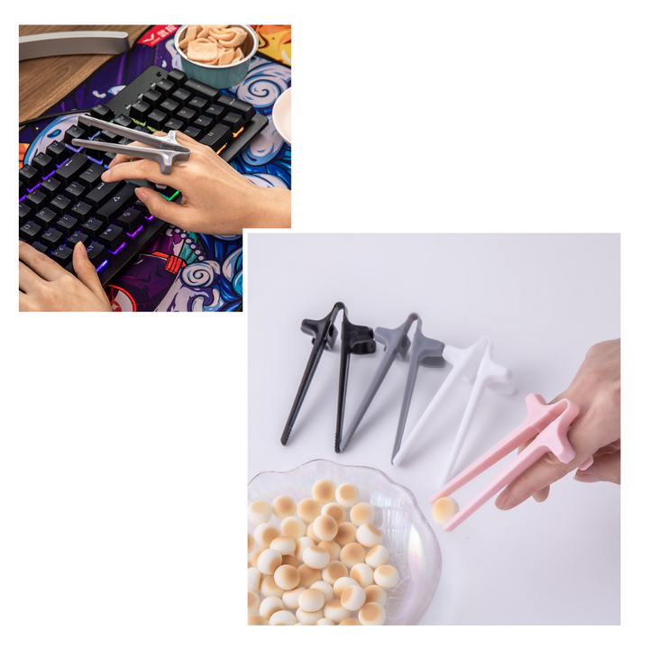 Ergonomiske finger spisepinner