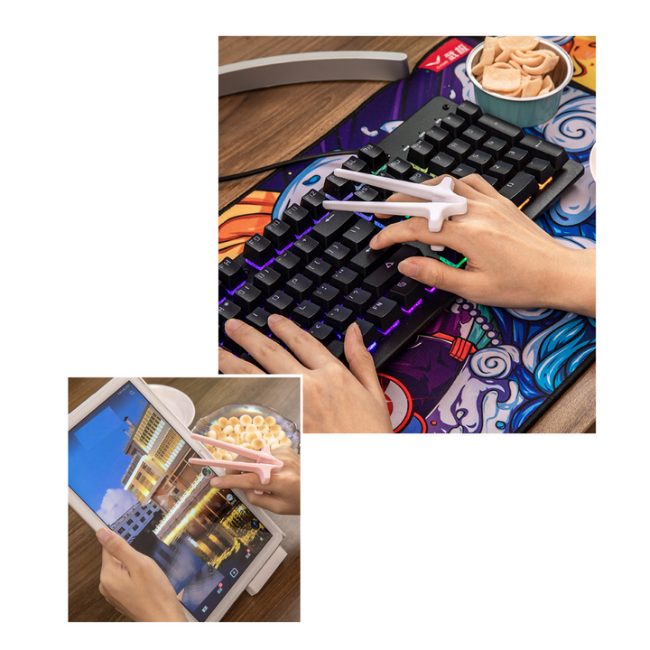 Ergonomiske finger spisepinner