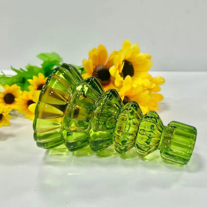 Skanto | LumiTree Glass-Lysestake Sett – 3-delt Tre-formet Borddekorasjon