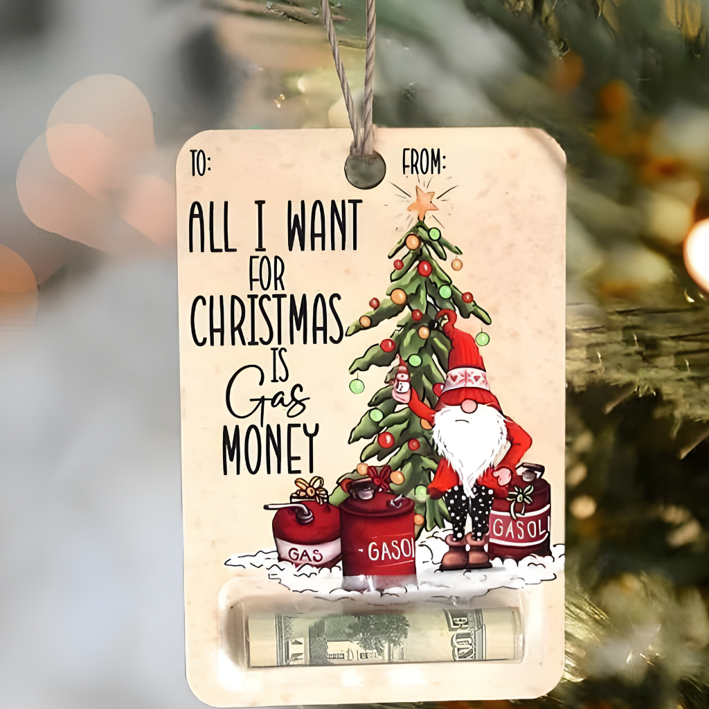 Skanto | Julepenger Holder Tre Gavekort Ornament Dekorasjon
