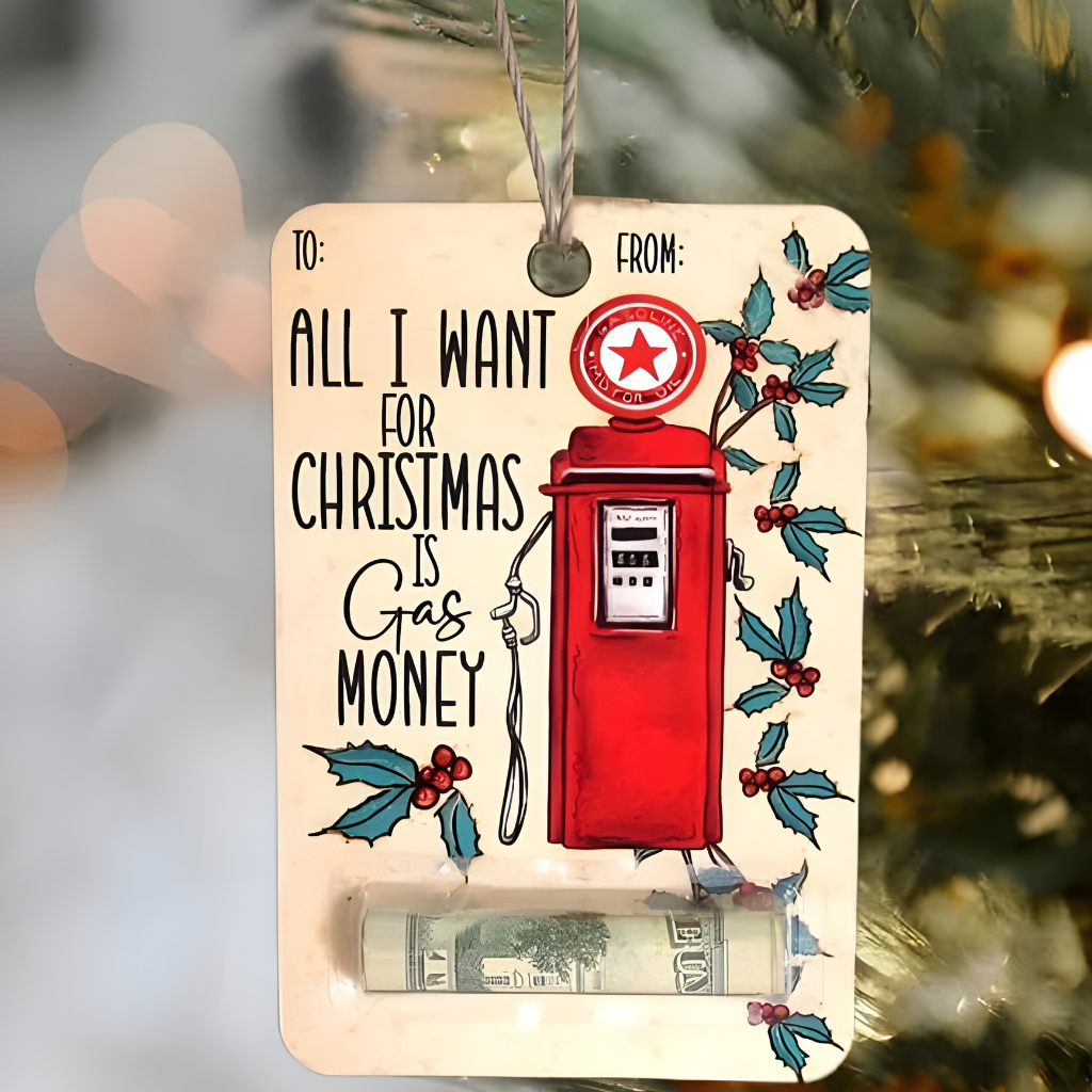 Skanto | Julepenger Holder Tre Gavekort Ornament Dekorasjon
