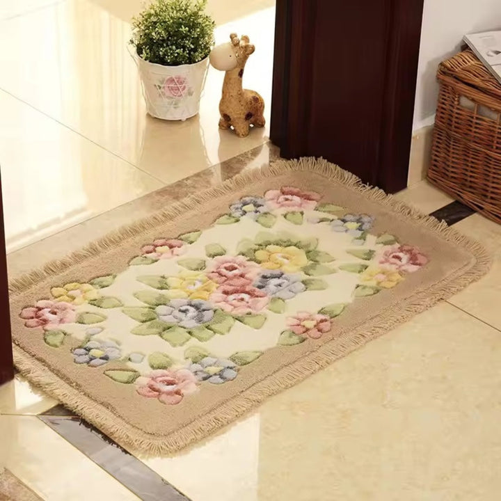 Skanto | Klassisk Blomsterbloom Bade matte