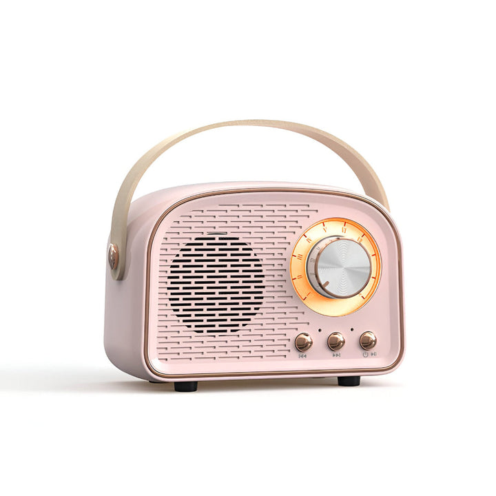 SoundRetro Skantouetooth-høyttaler – Trådløs vintage høyttaler med dyp lyd og retro design | Skanto