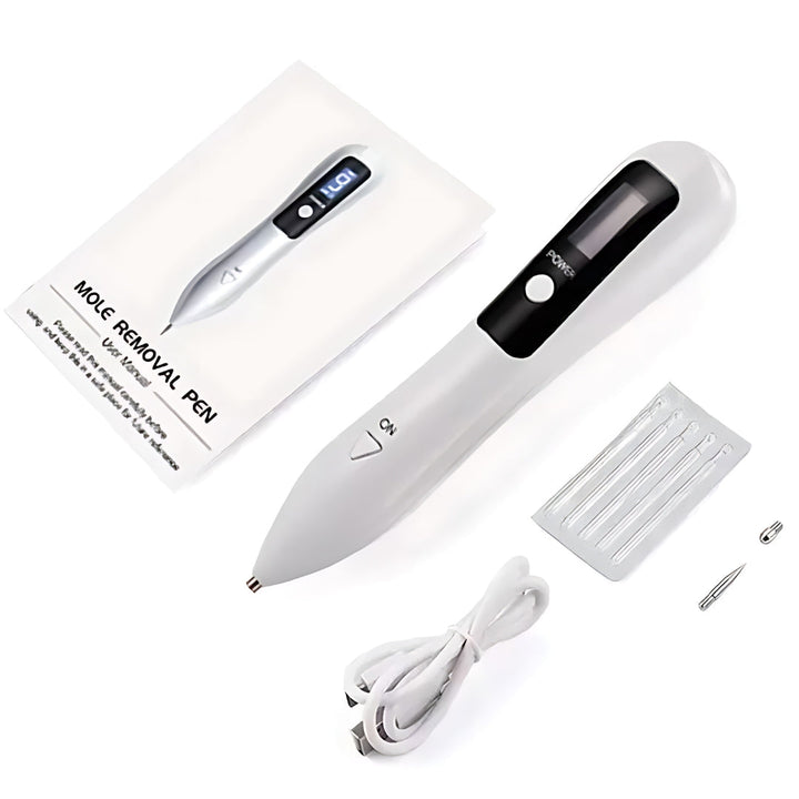ClearSkinPro Laser Plasma Pen - Ikke-invasiv | for fjerning av fregner, hudflekker, prikker, føflekker og tatoveringer hjemme Skanto