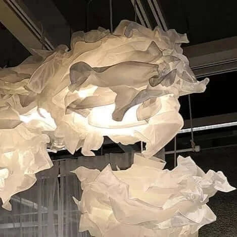 Skanto | Sky Lignende Papir Lampeskjerm opp til 70 cm bred