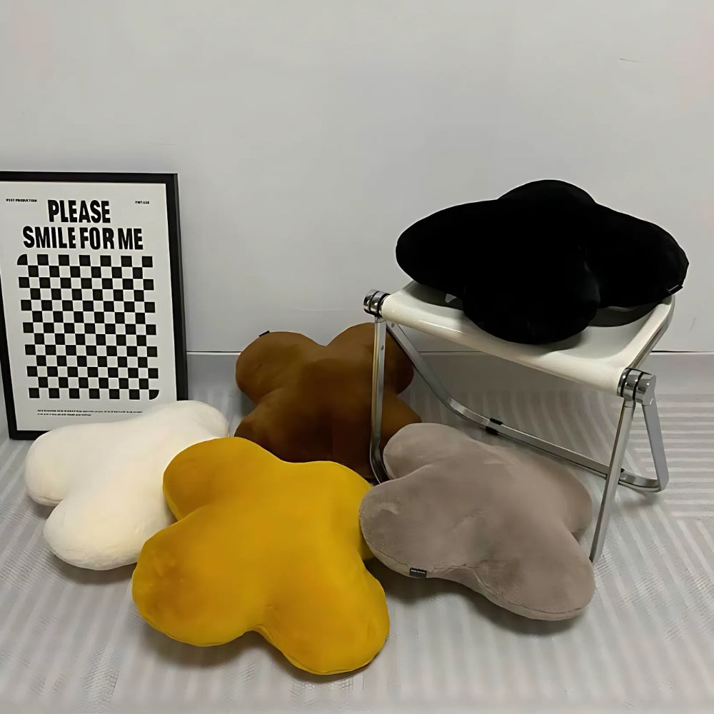 Skanto | Kløver Plush Dekorativt Putepute