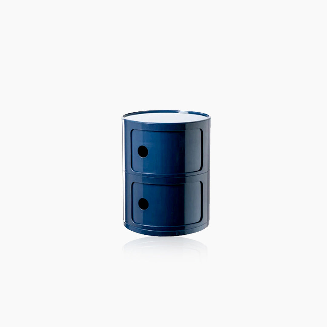 Skanto | Vase-formet Sidebord med Oppbevaringsrom
