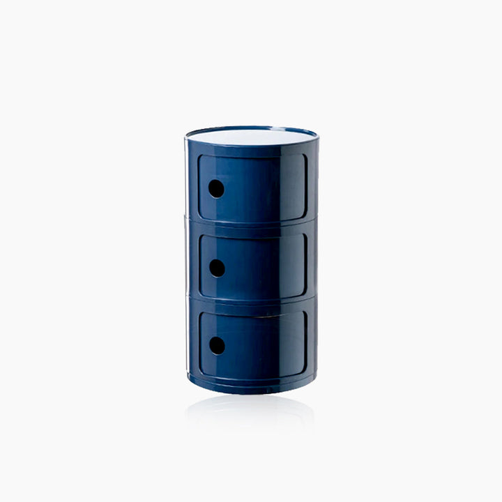 Skanto | Vase-formet Sidebord med Oppbevaringsrom