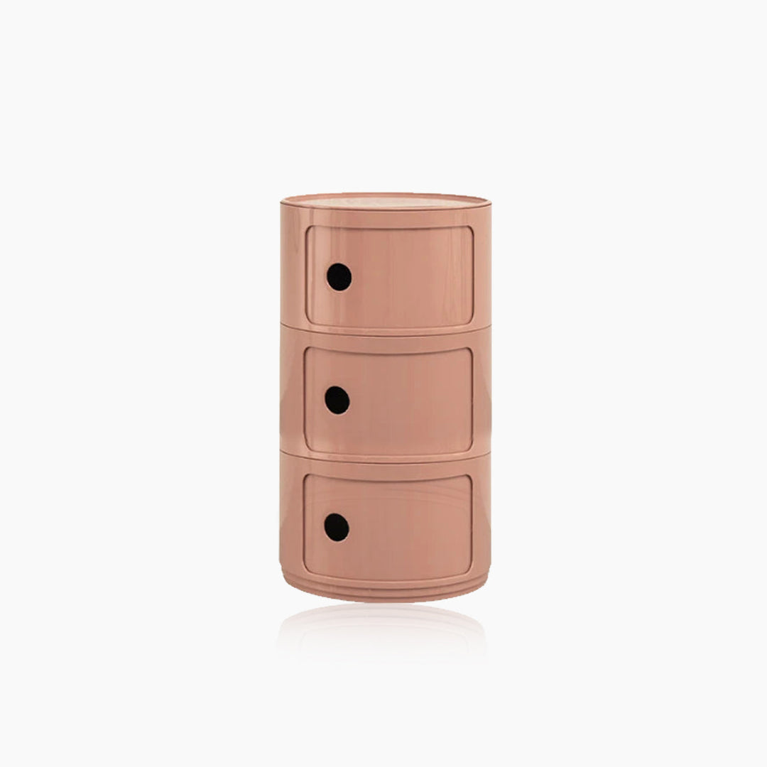 Skanto | Vase-formet Sidebord med Oppbevaringsrom