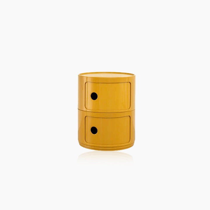Skanto | Vase-formet Sidebord med Oppbevaringsrom