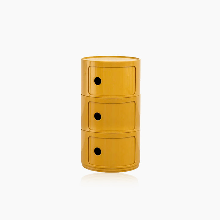 Skanto | Vase-formet Sidebord med Oppbevaringsrom
