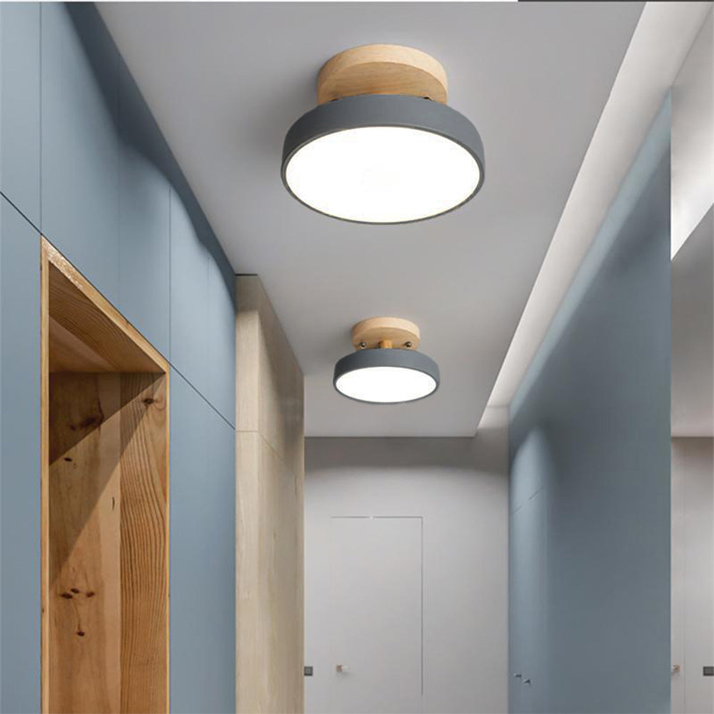 Skanto | LED Taklampe Tre Flush Montering Fixture