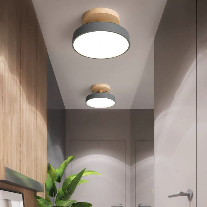 Skanto | LED Taklampe Tre Flush Montering Fixture