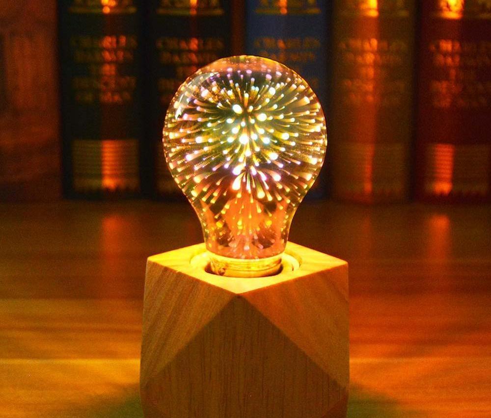 3D LED Julelys Pærer | Skanto