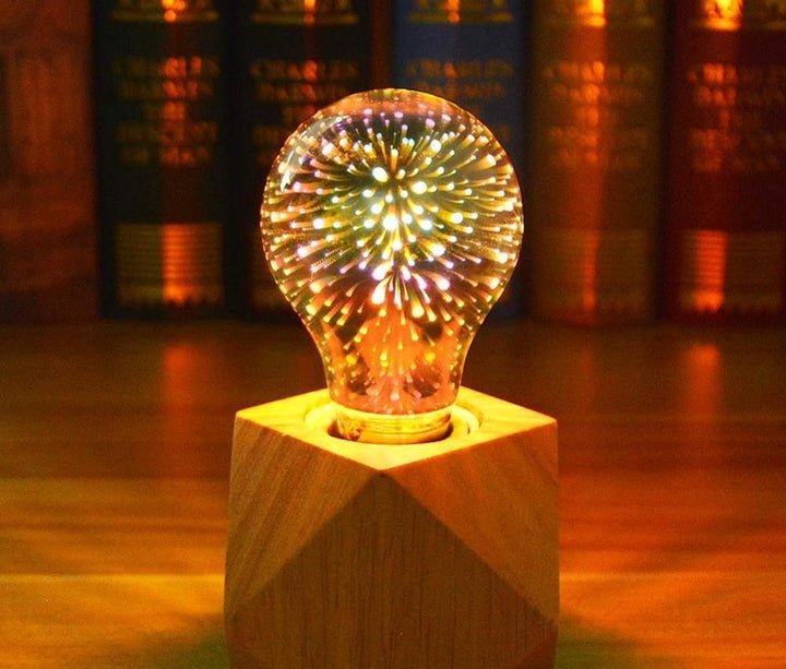 3D LED Julelys Pærer | Skanto