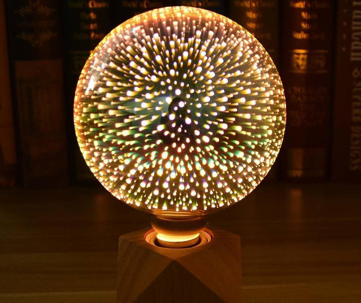 3D LED Julelys Pærer | Skanto