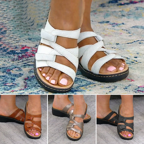 Skanto | Behagelige Kose Sandaler