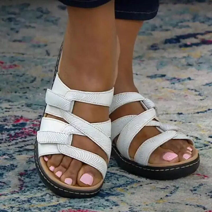 Skanto | Behagelige Kose Sandaler