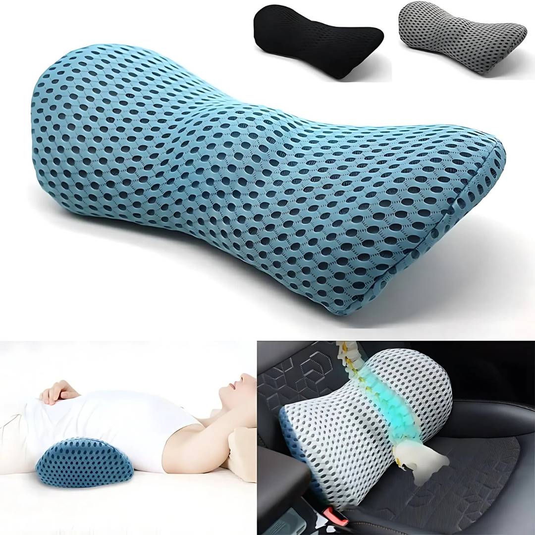 BackComfort Lendenkissen – Ergonomisches Stützkissen für Rücken und Wirbelsäule