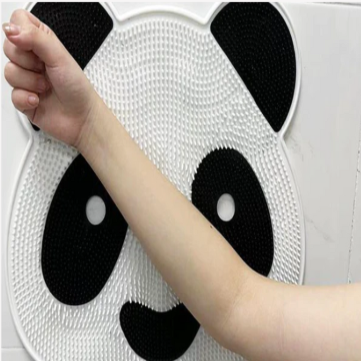 Skanto | Panda Mønster Skli-Sikker Massasje Badmatte