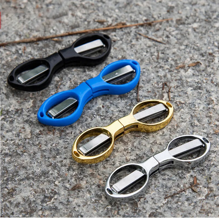Mini Snip Rustfri Saks Nøkkelring | Skanto