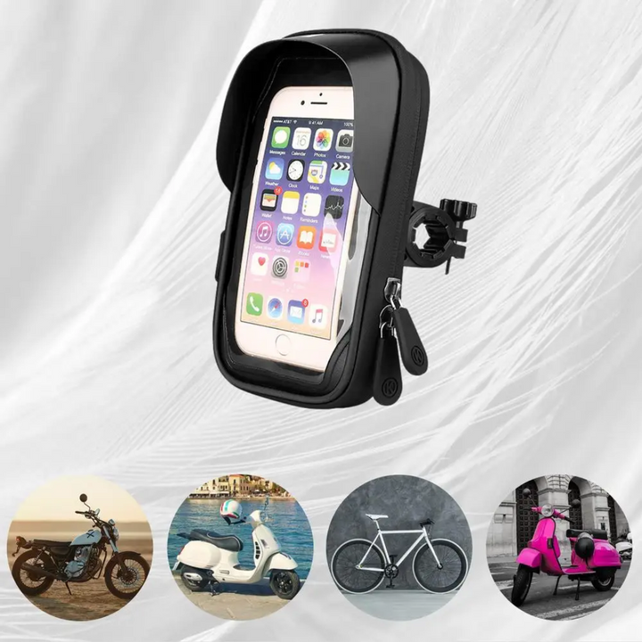 Motorsykkel Styre Vanntett Universell Telefonholder | Skanto