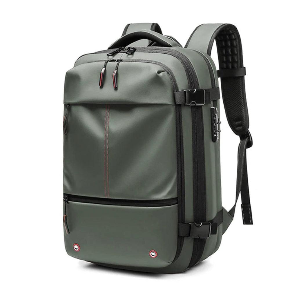 Skanto | CompriBag – Plassbesparende vakuum reise ryggsekk med utvidbar kapasitet (25L–60L)