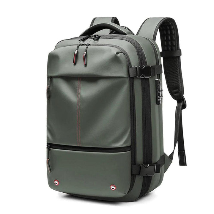 Skanto | CompriBag – Plassbesparende vakuum reise ryggsekk med utvidbar kapasitet (25L–60L)
