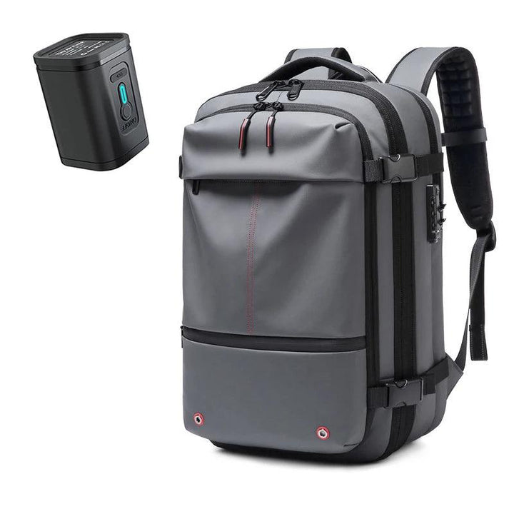 Skanto | CompriBag – Plassbesparende vakuum reise ryggsekk med utvidbar kapasitet (25L–60L)