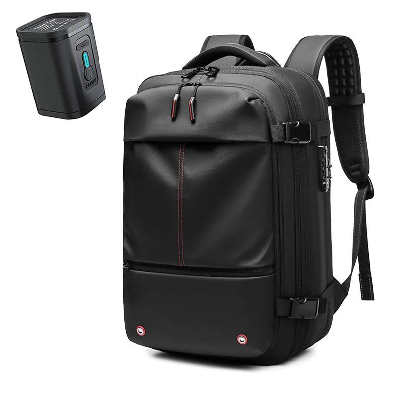 Skanto | CompriBag – Plassbesparende vakuum reise ryggsekk med utvidbar kapasitet (25L–60L)