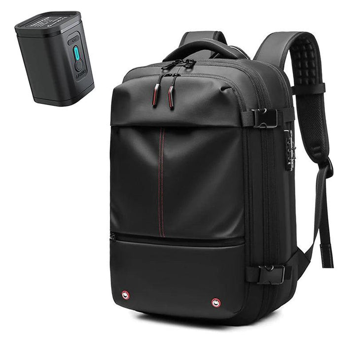 Skanto | CompriBag – Plassbesparende vakuum reise ryggsekk med utvidbar kapasitet (25L–60L)
