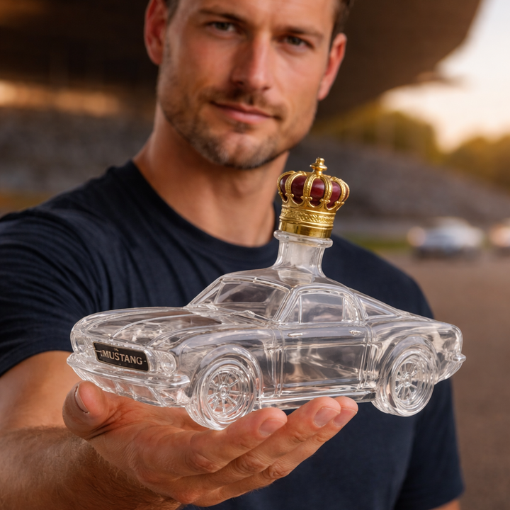 Skanto | Mustang Whiskey Dekanter | Mustang Design | Håndlaget Glass