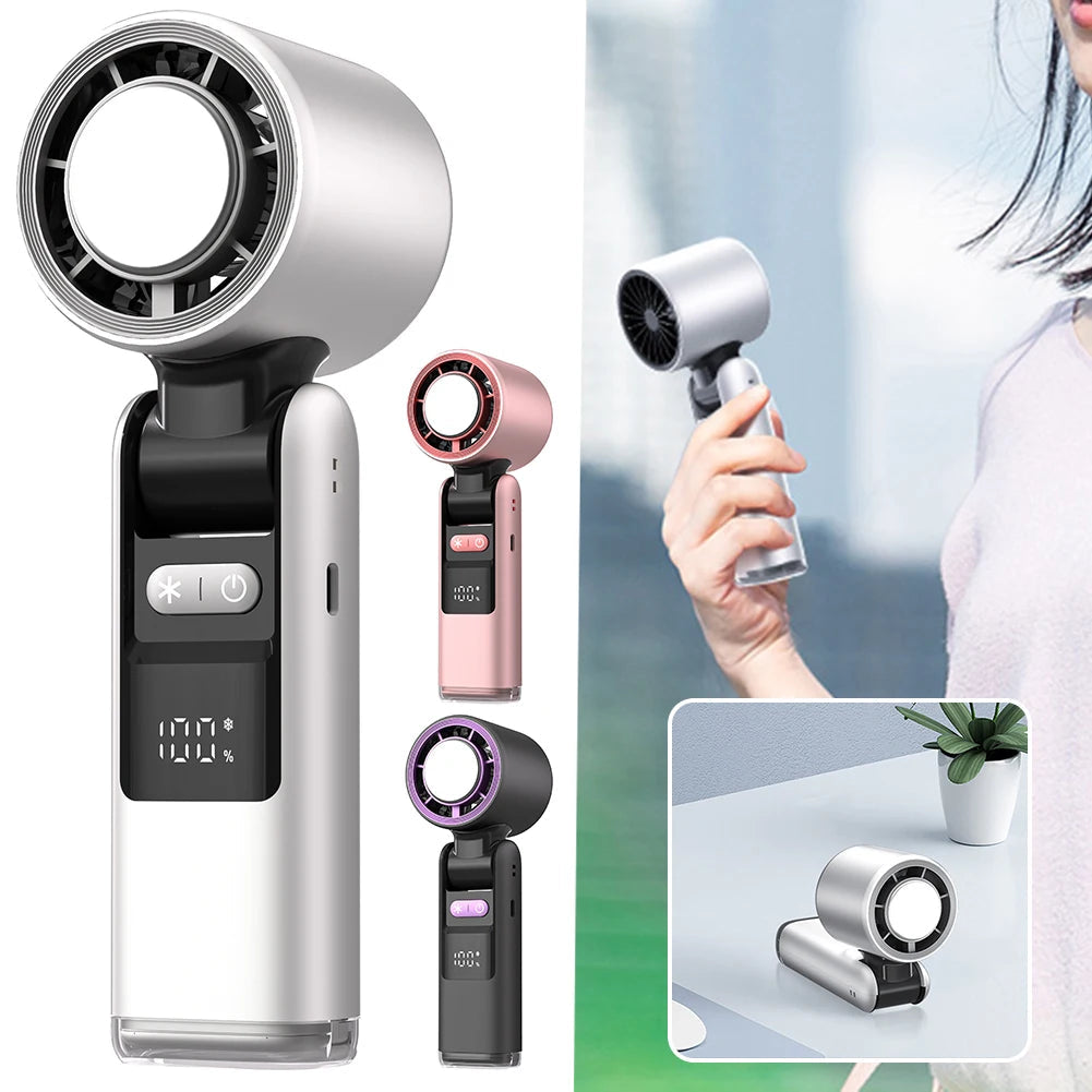 Skanto | Kompakt vifte med turbiner, digital skjerm og USB-strøm