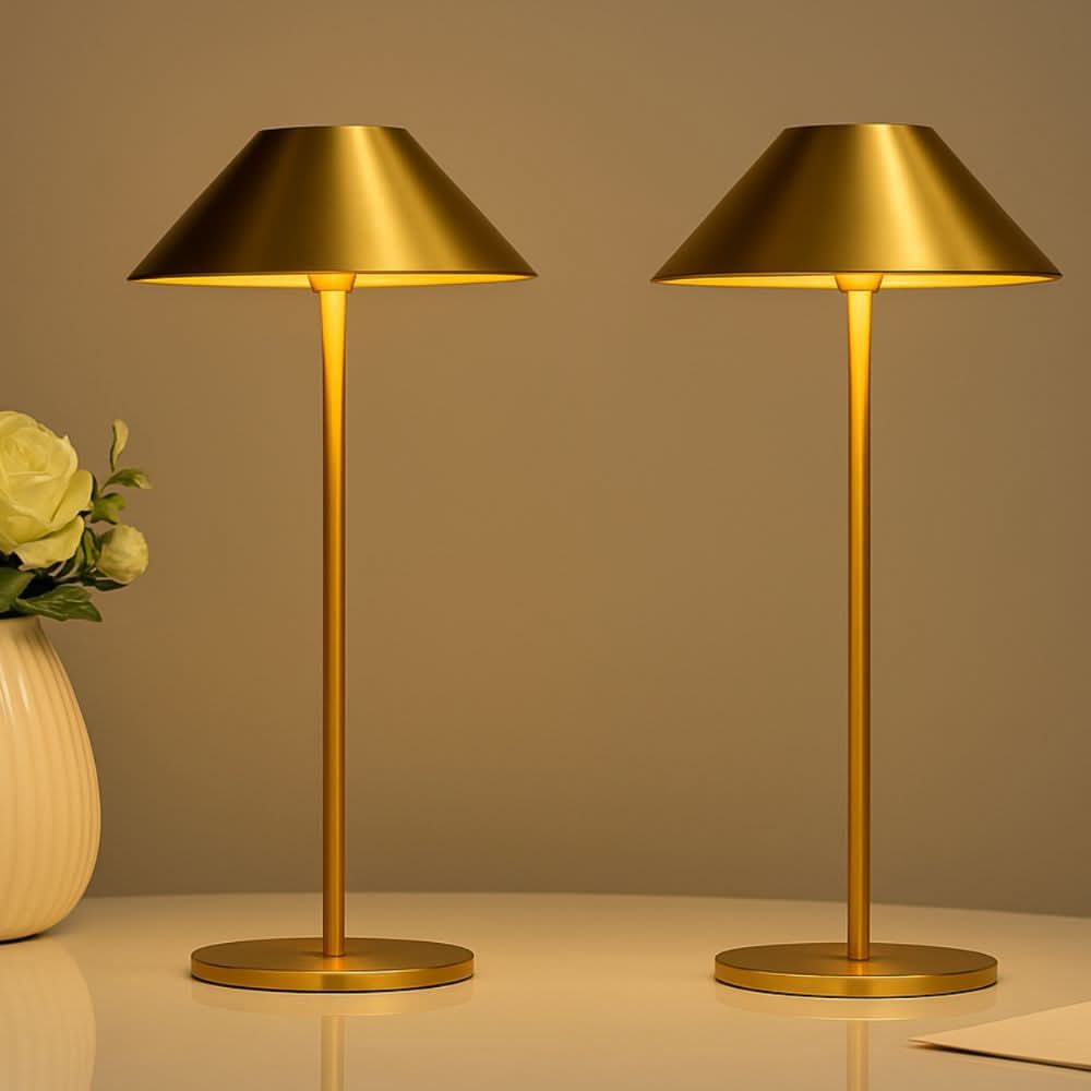 Skanto | Gull Moderne Touch LED Lampe