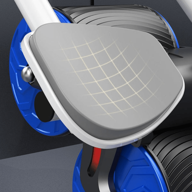 Skanto | Coremaster Roller – Abdominal trener med sammenleggbart mekanisme og bredt hjul for trygg trening