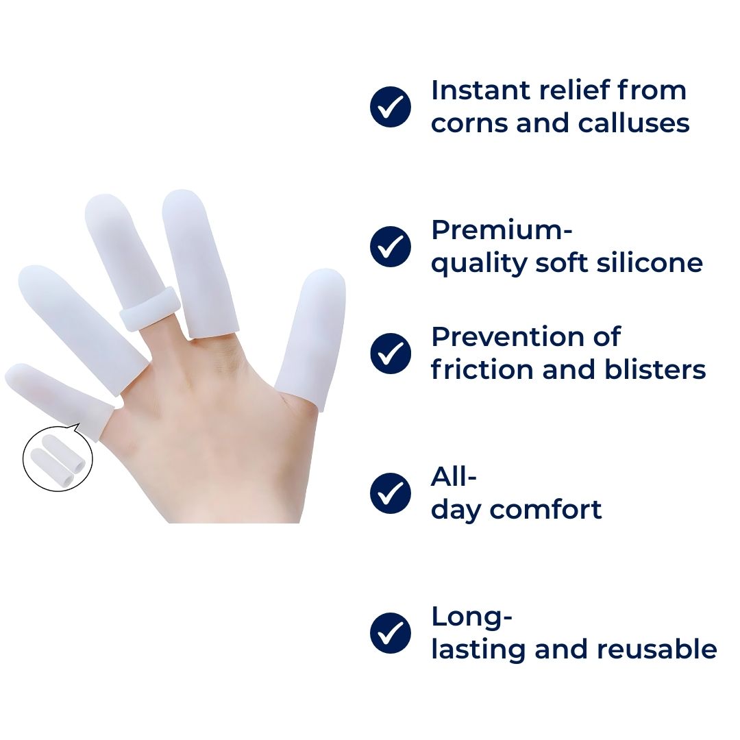 Corn Relief – Myk silikonpolstring – Forhindrer friksjon Skanto