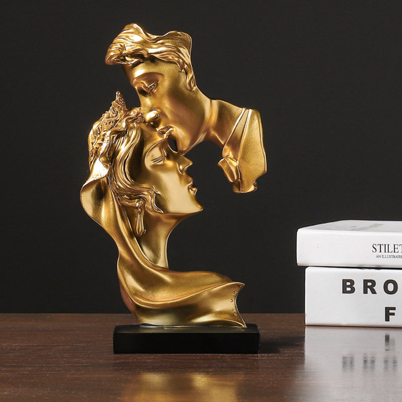 Couple Kissing Dobbeltsidig Ornament | Skanto