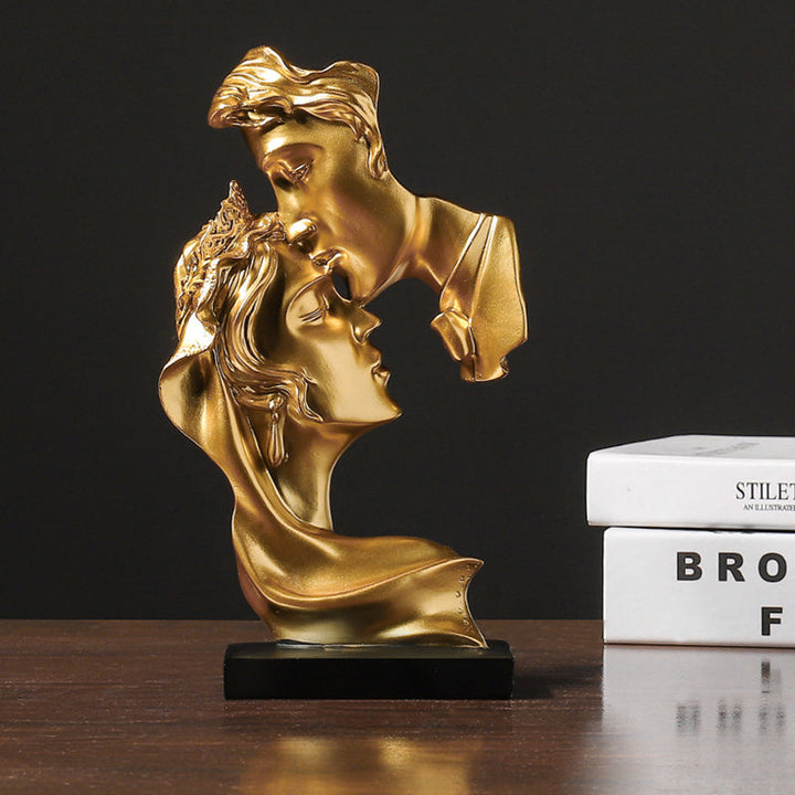Couple Kissing Dobbeltsidig Ornament | Skanto