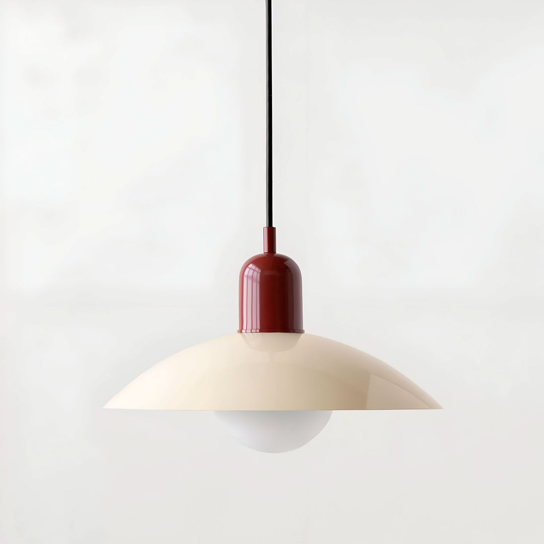 Skanto | Moderne Macaron Bauhaus Pendellampe – Jernskjerm